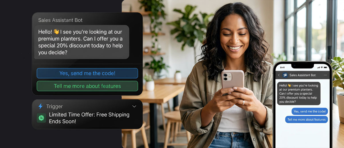 Turn browsers into buyers - AI recommendations in action