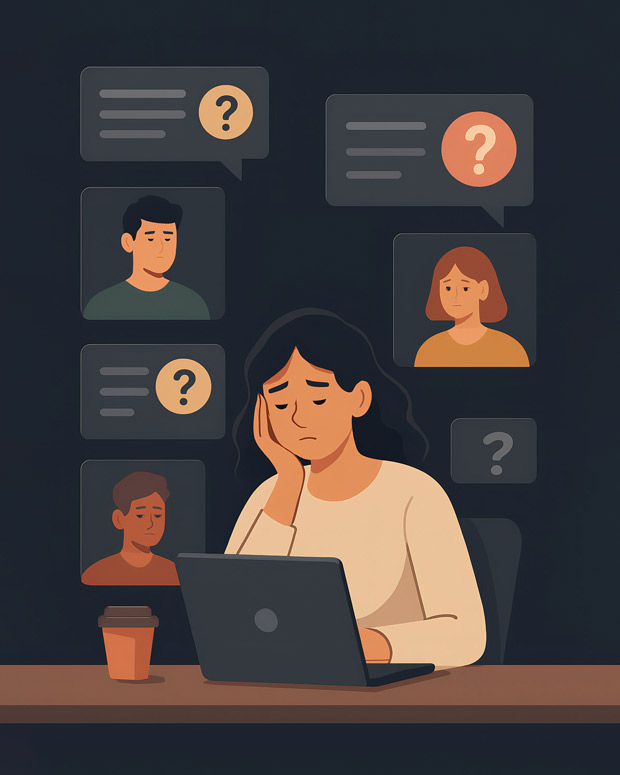 Repetitive customer questions overwhelming support team